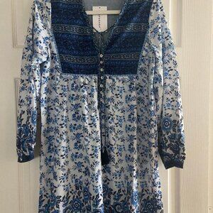 NWT TDDPSSHDP Boho Dress